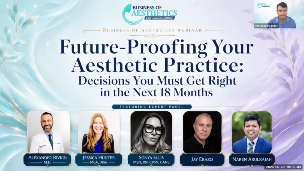 Future-Proofing Your Aesthetic Practice Decisions You Must Get Right in the Next 18 Months