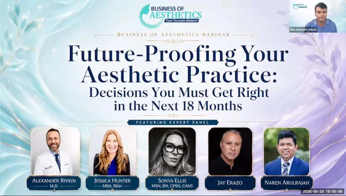 Future-Proofing Your Aesthetic Practice Decisions You Must Get Right in the Next 18 Months
